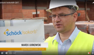 Montaż Schöck Isokorb® QXT. Dom Zeroenergetyczny Green Power.
