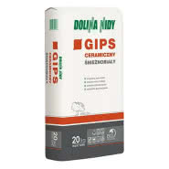 Gips ceramiczny śnieżnobiały