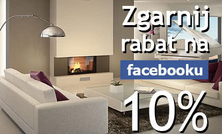 Zgarnij rabat na Facebook’u z Komo Kominki