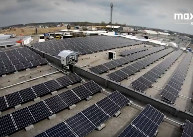 Instalacja PV na budynku Atrion firmy Gredan w Tychach