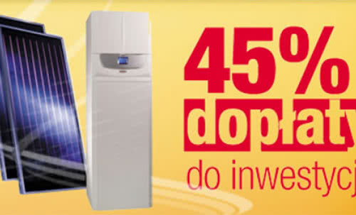 Jak uzyskać 45% dotację na zakup i montaż kolektorów słonecznych?